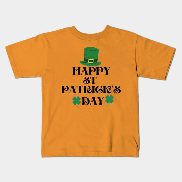 St Patricks Day Kids T-Shirt by MisaMarket